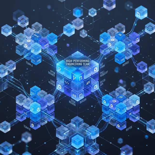 Team members collaborating