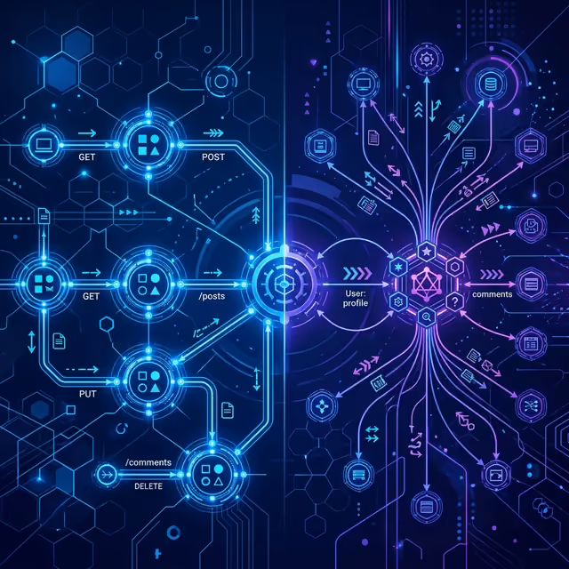 Software development workspace with code editor and modern tools