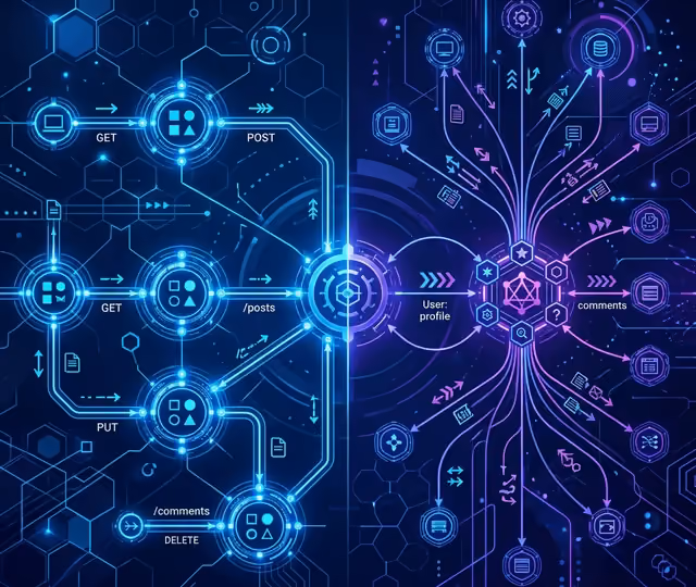 Software development workspace with code editor and modern tools