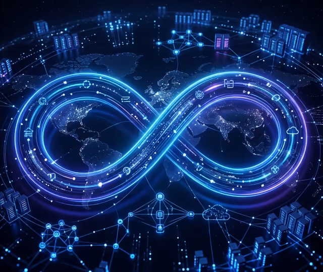 Engineering team monitoring distributed traces and metrics dashboards